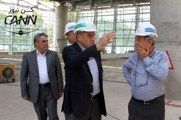 بازدید امیرمکری از پروژه‎های فرودگاه شیراز