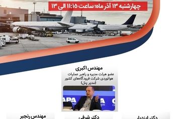 در حاشیه برگزاری "رویداد معرفی نیازهای فناورانه صنعت فرودگاهی" برگزار می شود