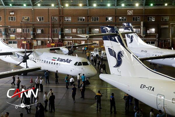 لندینگ ATR هما در فرودگاه همدان