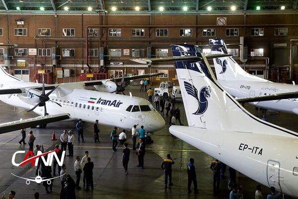 لندینگ ATR هما در فرودگاه همدان