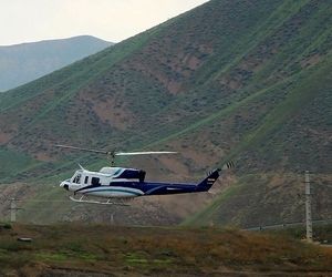 نخستین تصاویر از لحظات ابتدایی سقوط بالگرد رییس‌جمهور + فیلم