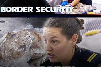 چمدانی پر از غذاهای دریایی زنده در فرودگاه استرالیا