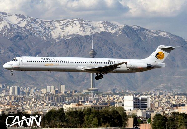 بازگشت MD83 کاسپین به مبدا