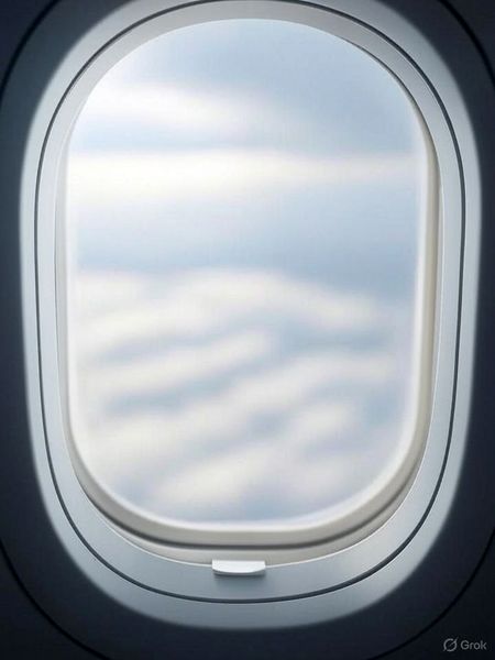 چرا پنجره‌ هواپیماها گرد هستند، نه چهارگوش؟