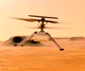 بلایی که مریخ سر هلی‌کوپتر تاریخ‌ساز ناسا آورد + عکس