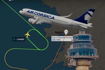 چرت زدن مسئول برج مراقبت هواپیمای فرانسوی را یک ساعت در آسمان سرگردان کرد