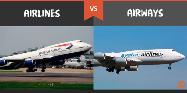 تفاوت های ایرویز و ایرلاین