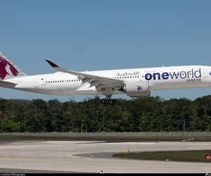 فرود اضطراری A350 قطر ایرویز در کراچی