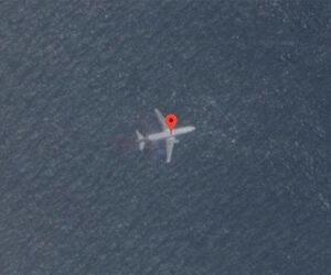یک تصویر GoogleMap که ادعا شده بود از هواپیمای ناپدید شده MH370 مالزی است با بررسی های یک کارشناس رد شد