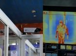 نصب دوربین حرارتی در فرودگاه سردار جنگل رشت جهت مقابله با شیوع ویروس کرونا