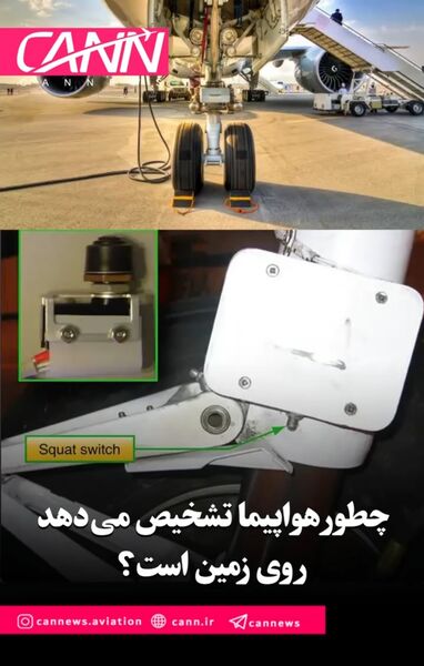 چطور هواپیما تشخیص می‌دهد روی زمین است؟