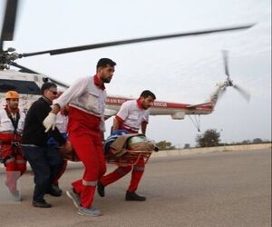 نجات جوان پاراگلایدر سوار در گلستان