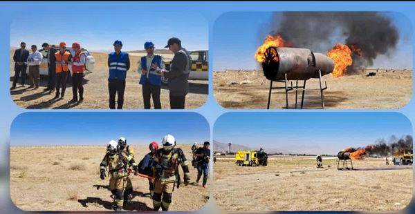 امروز در آسمان فرودگاه همدان دود دیدید؛ نگران نباشید!