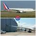 برخورد وینگلت  ایرباس ۲۰۰-۳۳۰ ناوگان تشریفات فرانسه با هنگر 