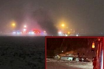 سقوط جت خصوصی در آمریکا با ۸ سرنشین