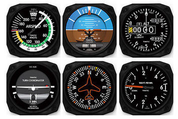 شش ابزار دقیق اصلی برای پرواز