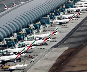 تعطیلی فرودگاه دبی با 90 میلیون مسافر
