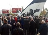 تصاویری از تجمع امروز بازنشستگان هما 