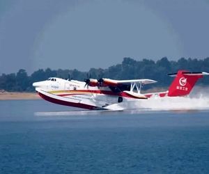 ساخت بزرگترین هواپیمای دوزیست  در چین 
