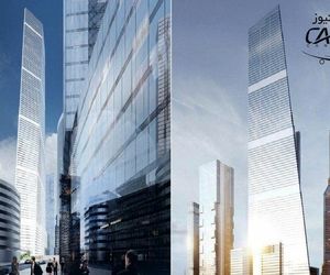 بزرگترین آسمان خراش اروپا که از بال هواپیما ساخته می‌شود