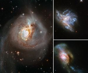 کهکشان‌هایی که در اثر ادغام ۲ کهکشان به وجود آمده‌اند