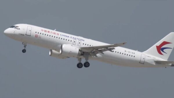 اولین پرواز تجاری C919