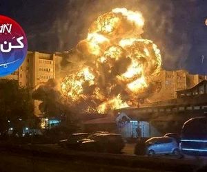 تصویری از لحظه سقوط سوخو ۳۴ روس