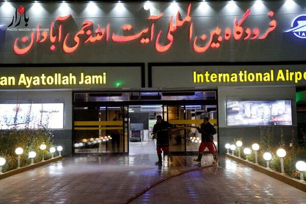 آغاز نصب آنتن اولین رادار بومی کشور در فرودگاه آبادان +تصاویر