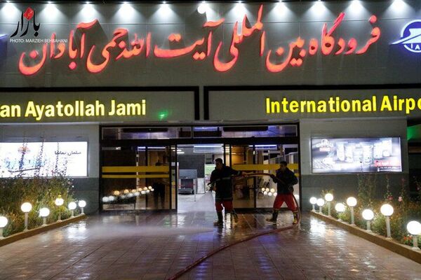 آغاز نصب آنتن اولین رادار بومی کشور در فرودگاه آبادان +تصاویر