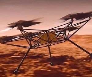 هلیکوپتر مریخ ناسا رونمایی شد