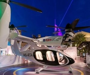 پرواز تاکسی‌های پرنده در دبی