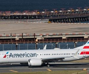 یکی از سرنشینان پرواز آمریکن ایرلاینز بینی مهماندار را شکست