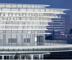 معماری جالب  با الهام از ابرها
 در فرودگاه بین المللی چنگدو