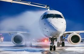 اهمیت ضدیخ در زمستان بر روی هواپیما 