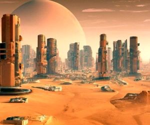 شهرهای مریخی شاید این‌گونه باشند