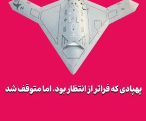 پهپادی که فراتر از انتظار بود، اما متوقف شد