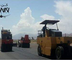 پیشرفت 70 درصدی عملیات بهسازی و توسعه باند و سطوح پروازی فرودگاه شاهرود
