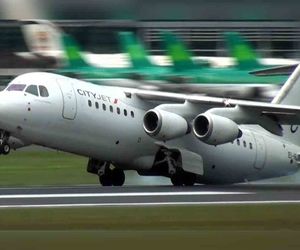 هواپیمایی که از فرود می ترسد