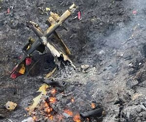 سقوط هواپیمای آتش نشان