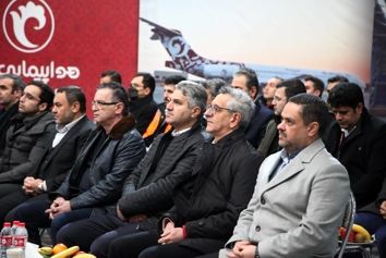 بازدید رئیس سازمان هواپیمایی کشوری از آشیانه هواپیمایی آتا در تبریز
