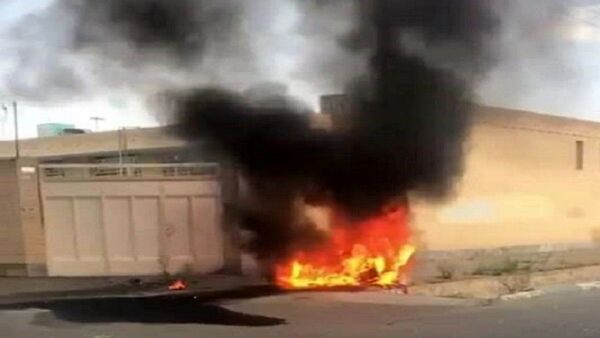 سقوط پهپاد آزمایشی هسا در شاهین شهر
