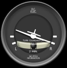 نشان دهنده Turn coordinator چه اطلاعاتی را به خلبان می دهد؟