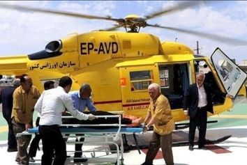 فعالیت ۵۲ پایگاه بالگرد اورژانس در کشور