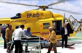 فعالیت ۵۲ پایگاه بالگرد اورژانس در کشور