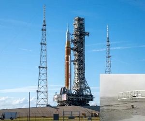 بخشی از هواپیمای برادران رایت به ماه می‌رود