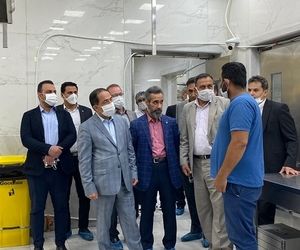بازدید رستمی از پروژه توسعه ترمینال داخلی فرودگاه مشهد 