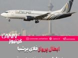 ورود پرنده به موتور هواپیمای "فلای پرشیا" و ابطال پرواز 