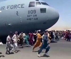 کشف بقایای جسد یک شهروند افغان در ارابه فرود هواپیمای آمریکایی