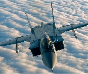 یک جنگنده میگ ۳۱ روسیه سقوط کرد