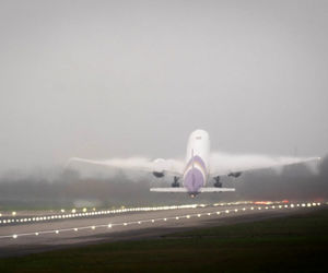 مه گرفتگی شدید پروازهای فرودگاه‌های را لغو کرد!